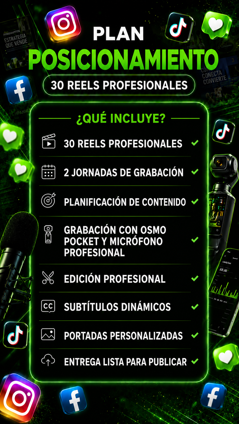 Plan Posicionamiento — 30 reels profesionales